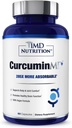 1MD Beslenme CurcuminMD Plus - Turmeric Curcumin with Boswellia Serrata - 285x More Absorbable | Ortak Stiffness, Muscle Recovery, and Mood Support | 60 Capsules