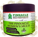 Pinnacle Women's Multivitamin with Iron, Vitamin D3, Vitamin C, B12, Biotin, çinko, Kalsiyum & Magnezyum, Multimineral Saç, Skin & Nail Desteği, Beyin Desteği, Antioksi Immune Desteği, 120 Kont