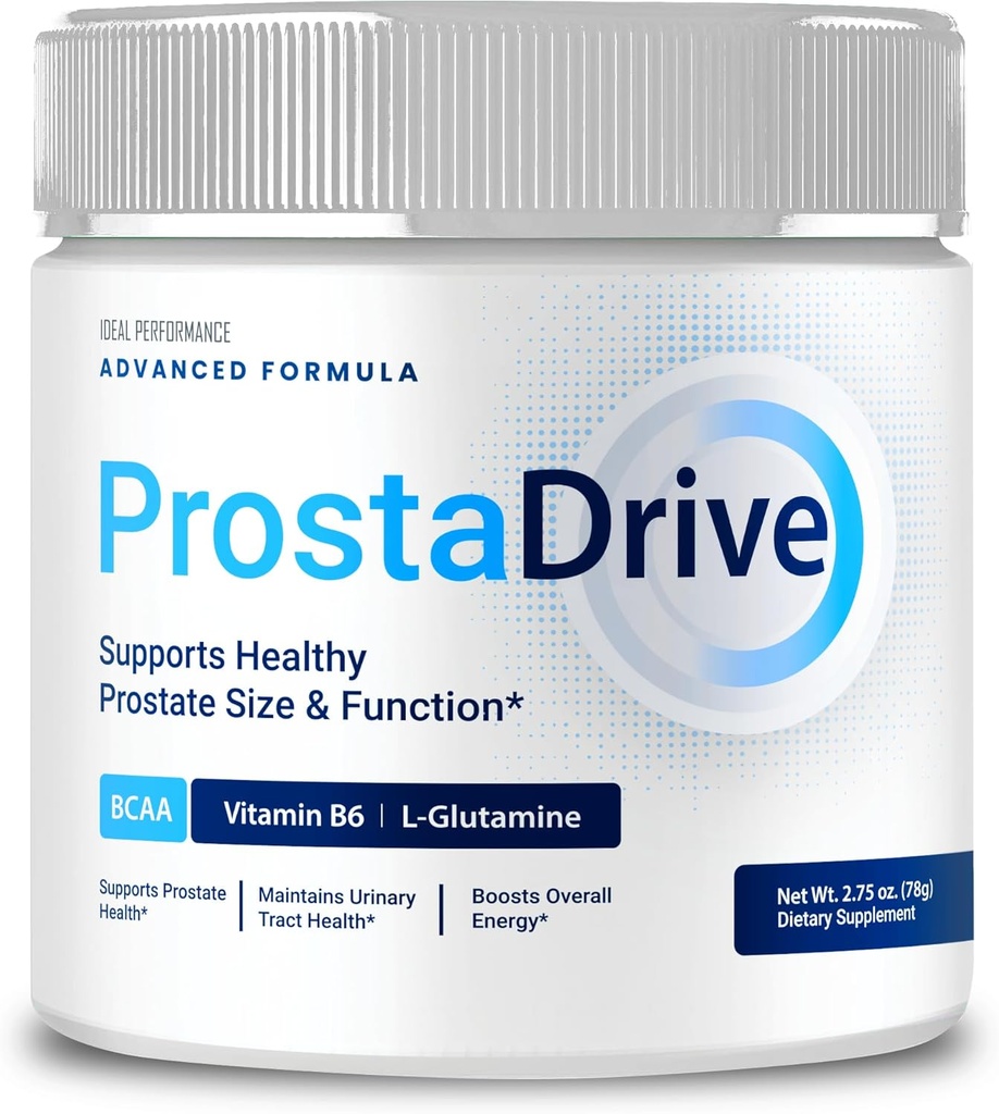 Prosta Drive Toz Advance Formula - maksimum Güçlü, ProstaDrive Supplement Resmi Formula A Vitamin C, Vitamin D, çinko, Chromium, ProstaDrive Toz Yorumları (1 Pack)