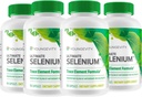 (INTERNATIONAL SHIPPING) Youngevity Ultimate Selenium 100 mcg 4 Φιάλες 90 Καψάκια Κάθε μία
