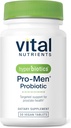 Hiperbiyotikler Vital Nutrients Pro Men Probiyotikler | Erkekler için Gelişmiş Probiyotikler | Klinik olarak Prostat Health, Digestive Balance and Gut Health* | Gluten, Dairy, Soy Free | 30 Vegan Tabletler