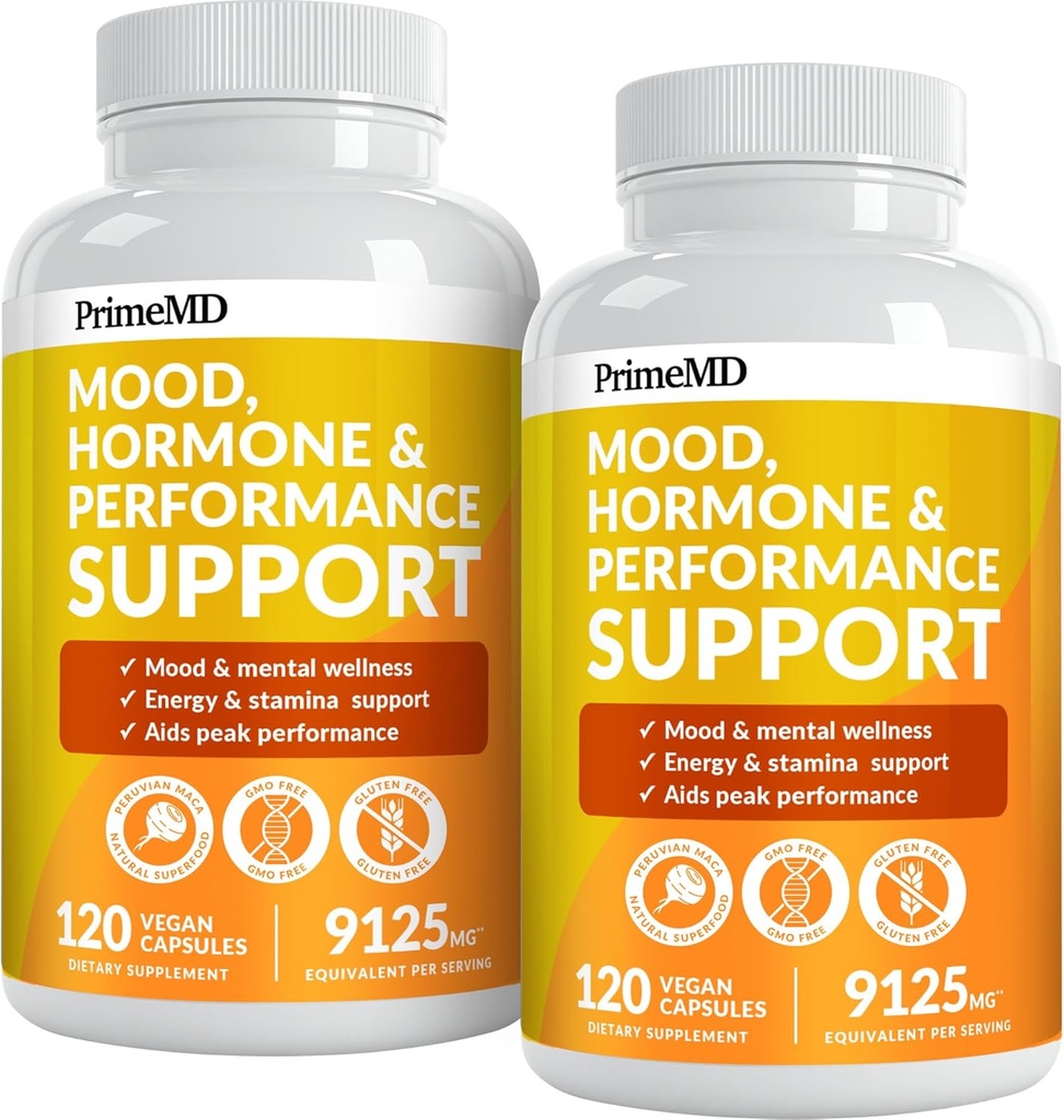 19-in-1 Peruvian Maca Root Capsules - Maca Fenugreek & BTC ile 9125 mg Ashwagandha Supplements (120 Capsules), 2 Paket