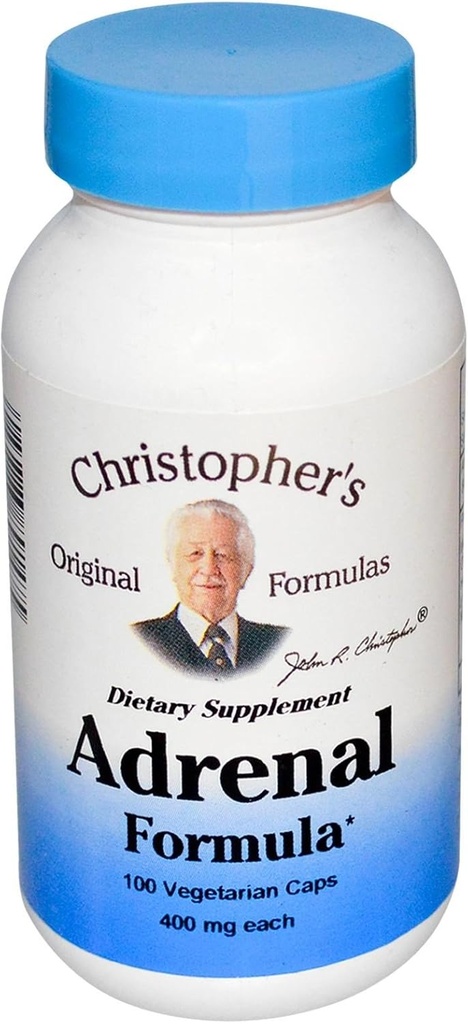 Dr. Christopher'ın Formulaleri Adrenal Formula - 400 mg - 100 Caps