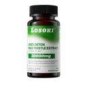 Συμπλήρωμα Detox ήπατος, εκχύλισμα γαϊδουράγκαθου γάλακτος 30.000mg, κουρκουμά, Artichoke & Glutathione – Υποστηρίζει τη λειτουργία της ηπατικής υγείας & αντιοξειδωτικών – 60 δισκία