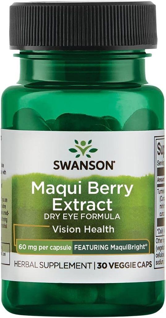 Swanson Maquibright 60 Milligrams 30 Veg Capsules