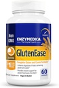 Enzymedica GlutenEase, Advanced Digestive Enzymes for Women and Men, Fast-Active Formula for Bloating Relief & Digestive Health, Helps Break Down Γλουτένη & Καζεΐνη, 60 Κάψουλες