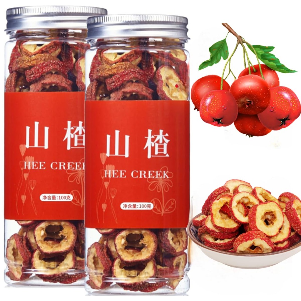 Hee Creek hawthorn meyve çay, Tohumsuz kuru Hawthorn Slices 7.06oz / 200g Sun-Dried Hawthorn Slices, Tea Infüzyon, Doğal olarak kuru Berry Slices, , , , ,