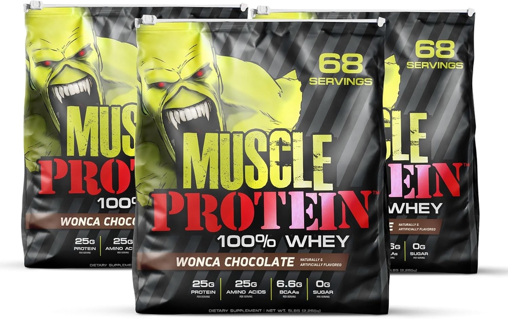 COLOSSAL LABS Muscle Whey proteini Flavored Protein Toz, 25.000 mg Amino Asits/Serving, Cold Filtered (Packating May Vary) (15 Pound (Paket, Chocolate)