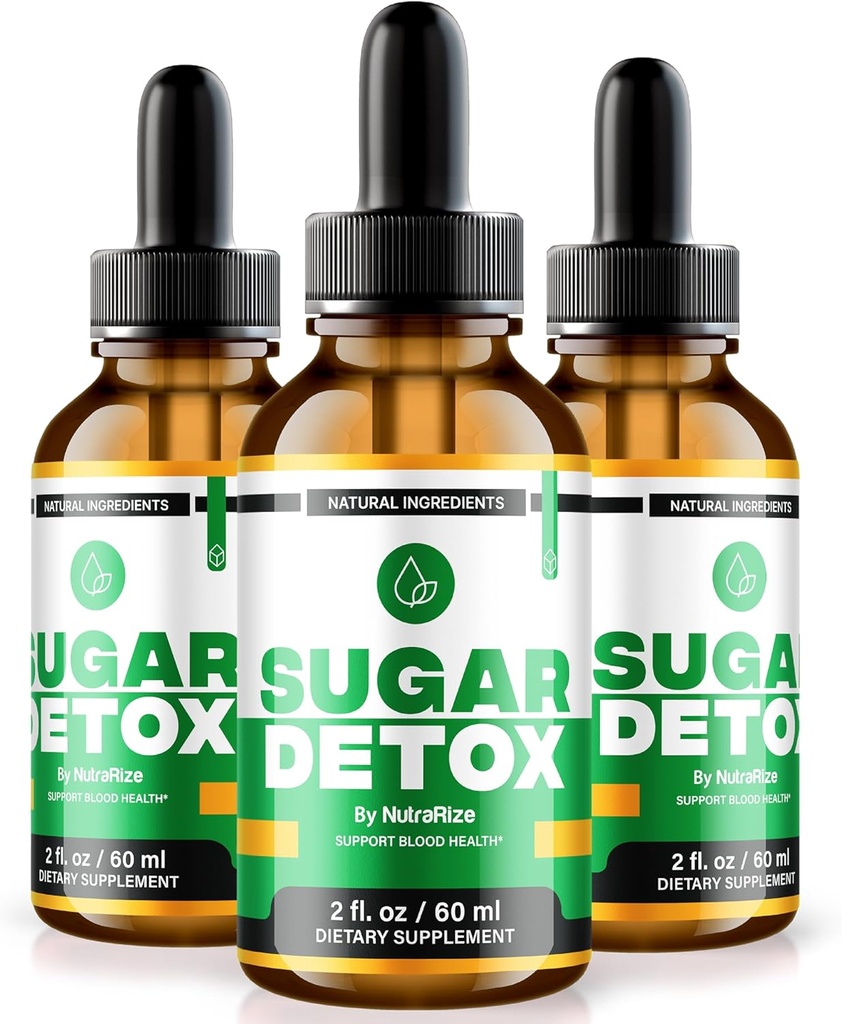 NutraRize (3 Pack) Sugar Detox Drops, SugarDetox Drops, 21-Day Sugar Detox Challenge, All- Natural Liquid Cleanse for beginnerss, Premium Blood Formula Gotas Yorumlar (90 hizmet)