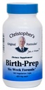Christopher's Original Formulas Birth-Prep Capsules 100 ct - Beklenme Anneleri için Herbal Mix - Çocuk Doğumu için Doğal Hazırlık Destekler