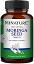 minature Moringa Tohum 90 Tabletler |1000 mg| 45 Days Supply| Vegan | Hindistan'dan