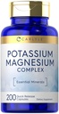 Carlyle P properties Magnezyum Supplement | 200 Count | Non-GMO & Gluten Free Kompleksi