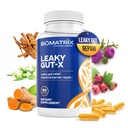 Glutamine ve Herbs ile Leaky Gut, Prebiyotik Destek, Bloating, Gas, Constipation | SIBO | Veggie Caps | 60-Day Supply – Leaky Gut-X