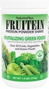 NaturesPlus FRUITEIN Revitalizing Green Foods Shake - 1,3 lbs - Πρωτεΐνη Βασισμένη σε φυτά (13g/Serving) - Υποστηρίζει την ενέργεια & ανοσοποιητικό σύστημα - Χορτοφαγικά, Χωρίς γλουτένη & Μη ΓΤΟ - 16 Μερίδες