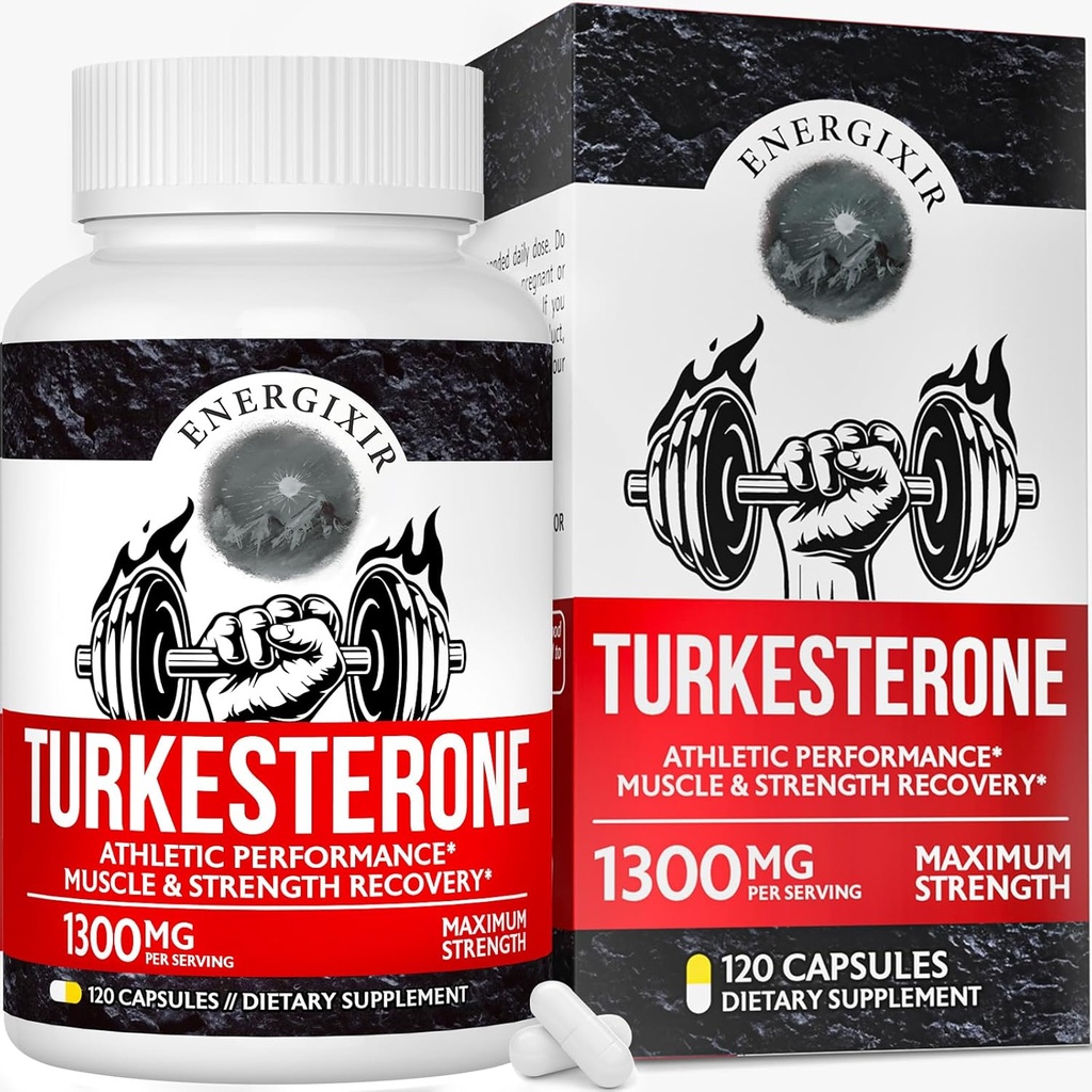 Erkekler için 78.000 mg testosteron Tamam, Maxeight% 95 Turkesterone, daha Fazla Enerji, Güçlü, Stamina, Endurance, Performans, Kas Büyüme ve Kurtarma - 60 Gün Supply (120ct)