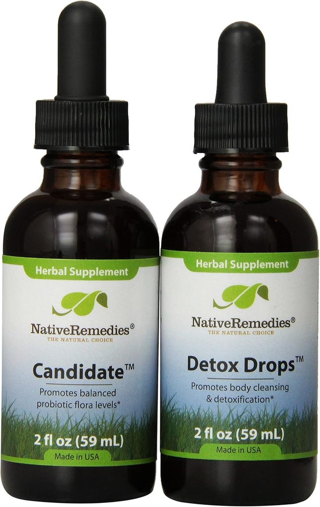 Yerli Remedies Candidate ve Detox Drops ComboPack