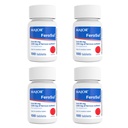 Major FeroSul - Σιδήρου Sulfate 325 mg δισκία - Συμπλήρωμα σιδήρου για γυναίκες και άνδρες - Ειδικά Επικαλυμμένα δισκία Easy- to- Swallow - Red - 100 Count (4 Pack)