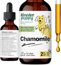 Köpekler için Sonsuz Puppy Chamomile Drops - Sıvı Chamomile Gas Relief & Gut Cleanse Support - Tüm Breeds ve Boyutların Köpekler için Digestive Health Liquid Supplement - 2 ozz