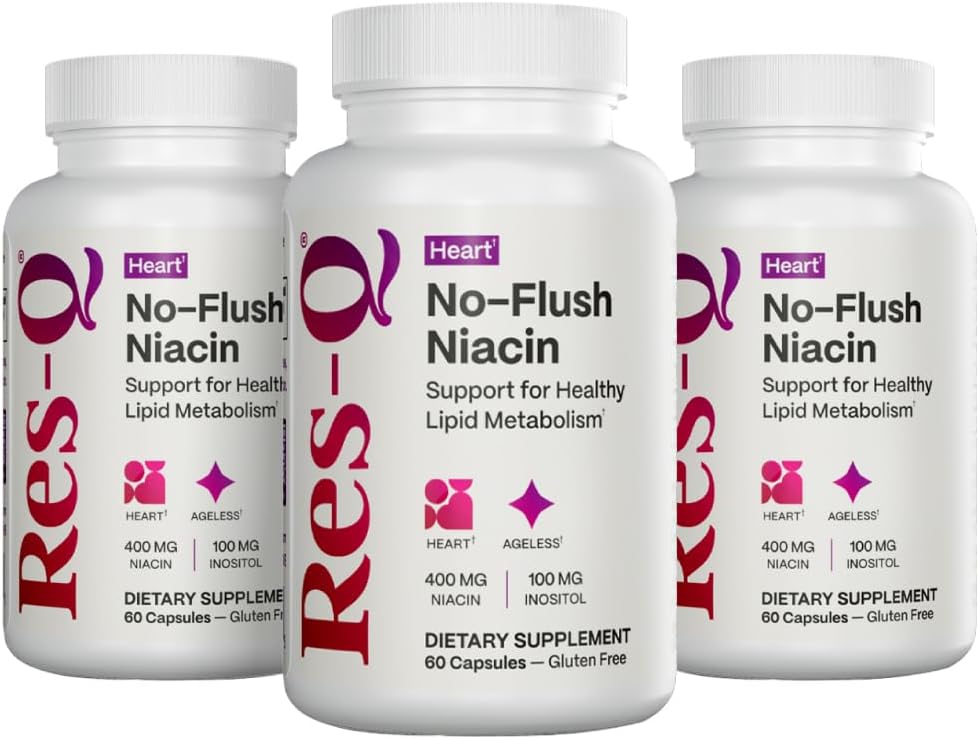 Res- Q No- Flush Niacin (πρώην HDL+) 60 καψάκια, 3- Pack