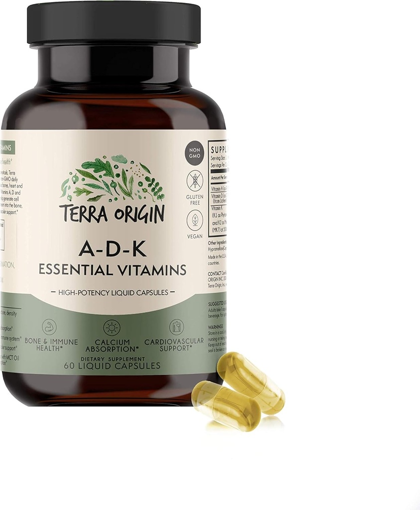 TERRA Origin ADK Essential Vitamin Supplement 