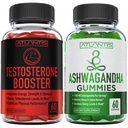 Atlantis Beslenme testosteron ATM 2Pack (120 Gummies) + Ashwagandha 60 Gummies