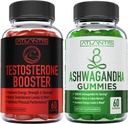 Atlantis Beslenme testosteron ATM 2Pack (120 Gummies) + Ashwagandha 60 Gummies