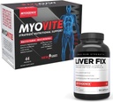 Myogenix Myovite Multivitamin & Liver Support Supplement Sche – Gelişmiş Günlük Beslenme ve Organ Desteği – Enerjiyi, Detox'ı ve genel Wellness'ı teşvik edin