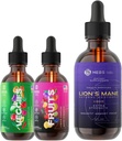 Bundle - Multivitamin Fruits and Fruits Supplements & Lions Mane Extract - Ενεργειακά Συμπληρώματα & Ανοσολογική Άμυνα
