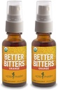 Herb Pharm Better Bitters sertifikalı Organik Digestive Bitters, Orange, 1 Ounce (Pack of 2)
