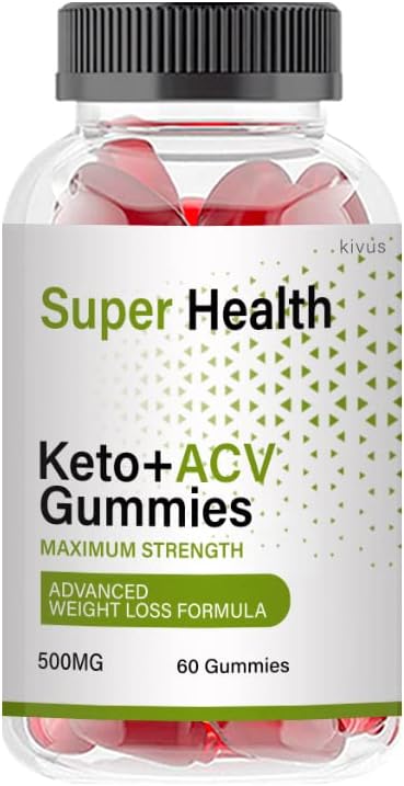 Super Health Keto ACV Gummies - SuperHealth Chem Plus ACV Gummies (Single, 60 Gummies)