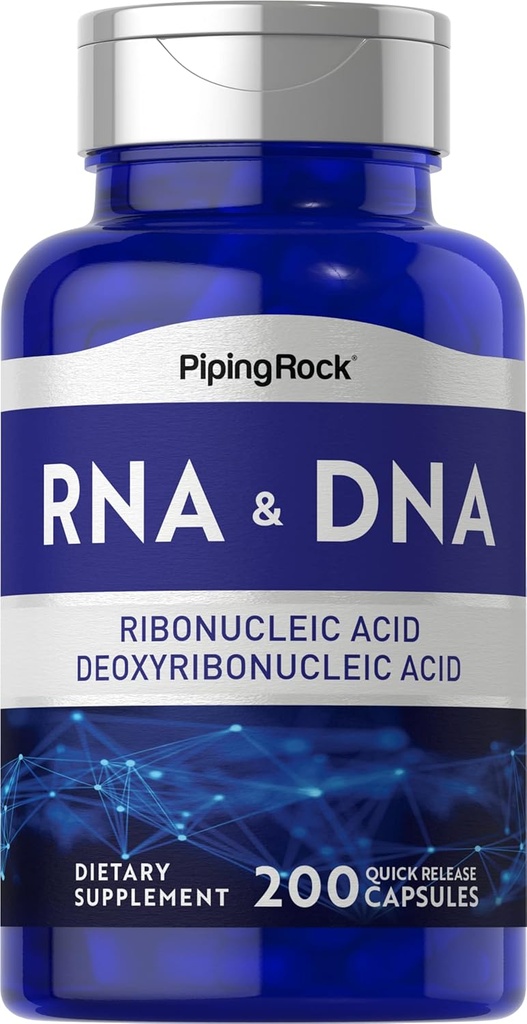 Συμπλήρωμα RNA DNA Piping Rock 200 κάψουλες 