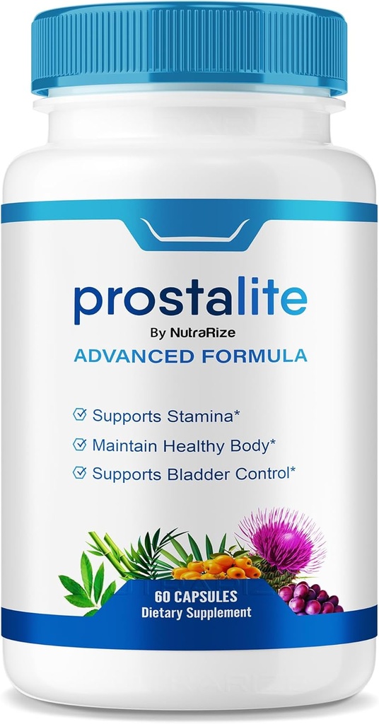 NutraRize Prostalite Capsules, Prostalite Prostate Support Supplement, Prostalite All- Natural Supplement for More Control, Prostalite maximum Strength Pills, Prosta lite Yorumlar (60 Capsules)
