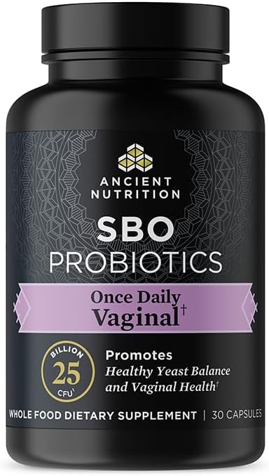 Kadınlar için Eski Beslenme Probiyotik, Daily Women's Probiyotiks for Vaginal Health, 30ct, sağlıklı Yeast Balance for Feminine Care, Made with Cranberry and Apple Cider Vinegar, 25 Milyar CFUs*