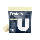UCAN Energy + Plant Protein Toz - Vegan Plant Based Protein 20g Pea Protein with Amino Asits EAAs & BCCAs - Keto Protein Toz - Eklenmedi Şeker, Gluten-Free - Vanilla - 12 Servisler
