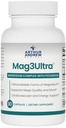 Arthur Andrew Medical, Mag3Ultra Triple Magnesium Supplement, Sucrosomial, Bisglycinate, Taurate για τους μυς, το άγχος, τη διάθεση, τα νεύρα, τα οστά και την υποστήριξη της καρδιάς, 90 κάψουλες