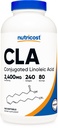 Nutricost CLA (Conjugated Linoleic Acid) 800 mg, 240 Softgels