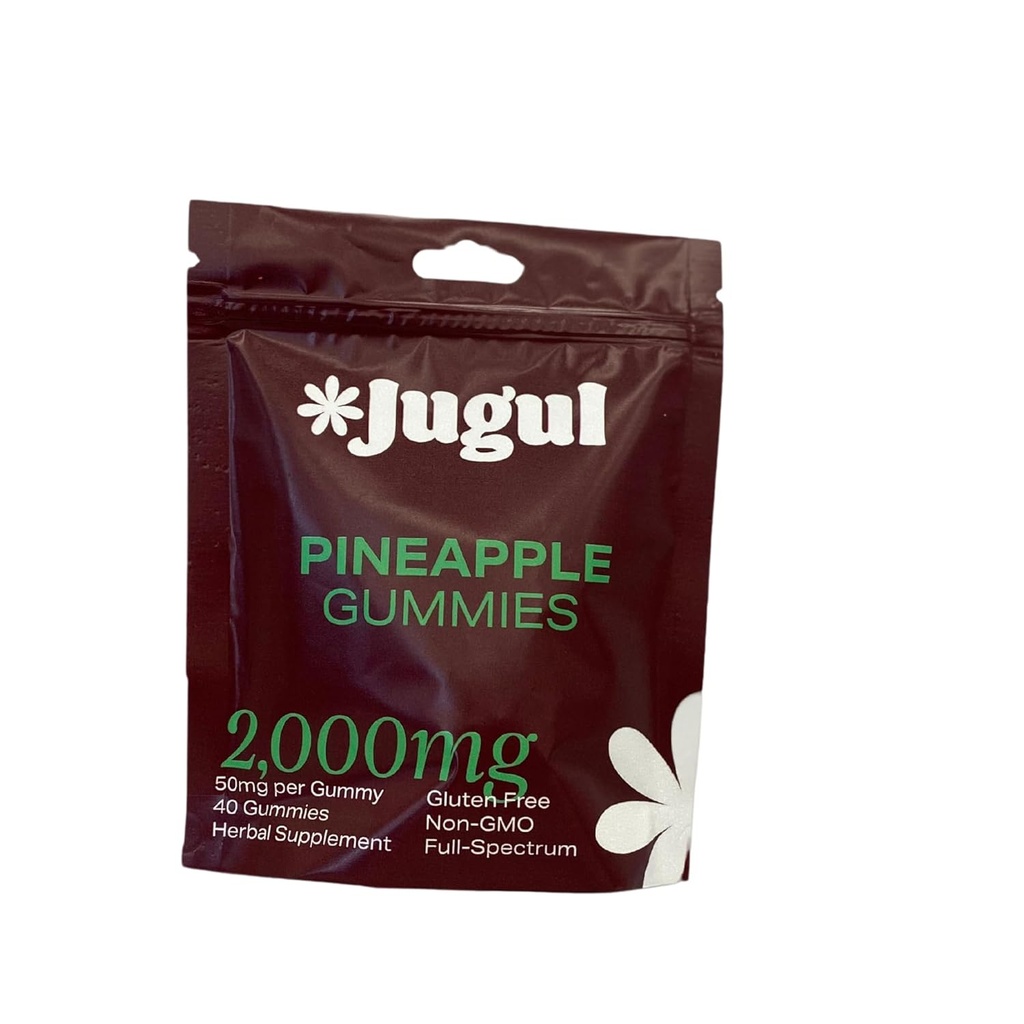 Jugul Pineapple Gummies 2000 mg