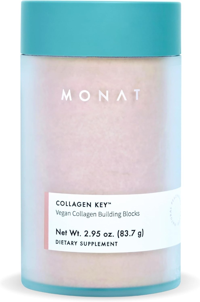 PAT Collagen Key - Your Natural Radiance - Güzellik için Holistic Support - Vegan Amino Asit Formula - Sugar-Free – Peach Berry Flavor – Wellness Mix for Hair, Skin, and Nails
