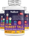 NuEn İyi Uzun Çocuklar - 2 ila 9 Yaş için Toddler ve Çocuklar Vitaminleri - Kemik Gücü, Genel Sağlık ve Immunity - Hayvan Şekilleri - 270 Chewable Berry Tabletler | Paket 3