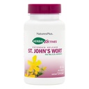 NaturesPlus Herbal Actives St John's Wort, Genişletilmiş Yayın - 450 mg, 60 Vegan Tablet - Vejetaryen, Gluten-Free - 60 Hizmet