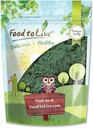 Yiyecek to Live Chlorella Toz, 2 Pounds - Kosher, Raw Green Algae, Vegan Superfood, Bulk, Pure Vegan Yeşil Protein, Vitaminler ve Minerallerde Zengin, İçmeler, Çaylar ve Smoothies için Büyük,