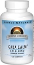 Source Naturals Serene Science GABA Calm 125 mg Orange Flavor Supplement Natural Support - Eklenen Magnezyum, Glycine, N-Acetyl L-Tyrosine, Taurine & More - 120 Lozenges