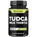 1000mg Tudca Supplement with Milk Thistle Extract - 60 Vegan Capsules - Immune System, Digestion Health, Body Purification & Brain Health