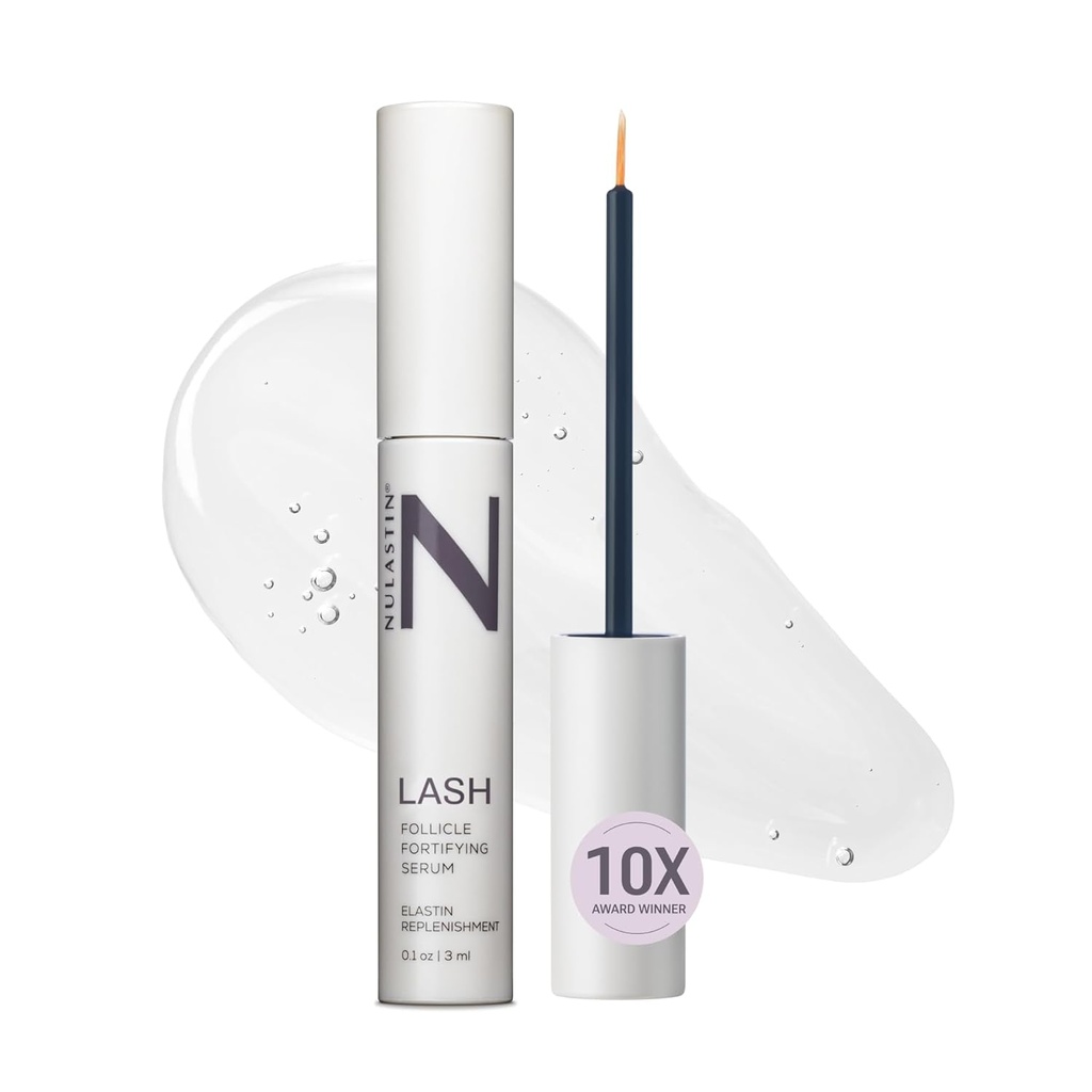 NULASTIN Follicle Forting Lash Serum - Klinik olarak Test Edilmiş Eyelash Enhancing Serum - Nourishes & Repairs to Discover Longer-Baking Lashes - Enriched with Hair-Strengthening Materialss (0.1 Fl Oz)
