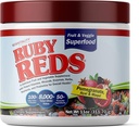 Ruby Reds | Reds Toz Meyve & Sebze Supplement with Potent Vitamins, Minerals, Enzymes, Herbs, Nutrients and Probiyotiks for General Health 11 oz. (30 hizmet)