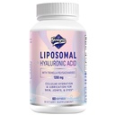 Liposomal Hyaluronic Acid Supplements 1000 mg-High Bio available Diyetary Hyaluronic Acid Capsules with Tremella Polysaccharides, Double Strength Skin Hydration,Joint Dogion,1Pack
