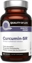 Ποιότητα ζωής Curcumin-SR - Υγιής γήρανση, Υποστήριξη φλεγμονής - 60 Vegicaps