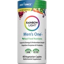 Rainbow Light Mens One Multivitamin, Men's Daily Multivitamin Yüksek Lisans Immune Support, C vitamini, Vitamin D ve çinko ile Vejetaryen, 60 Count Count