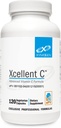 XYMOGEN Xcellent C - Yüksek Dose Vitamin C Supplement with BioPerine for Advancedd Abors - Buffered to Miniread GI Upset - Immune Support + Antioksis Supplement (120 Capsules)