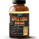 Amaçlı Bare Apple Cider Vinegar with Mother Capsules - ACV Capsules with Ginger, Lemon, Cayenne ve Inulin - Keto Friendly and Gluten Free for Energy, Immunity and Gut Health - 120 Capsules